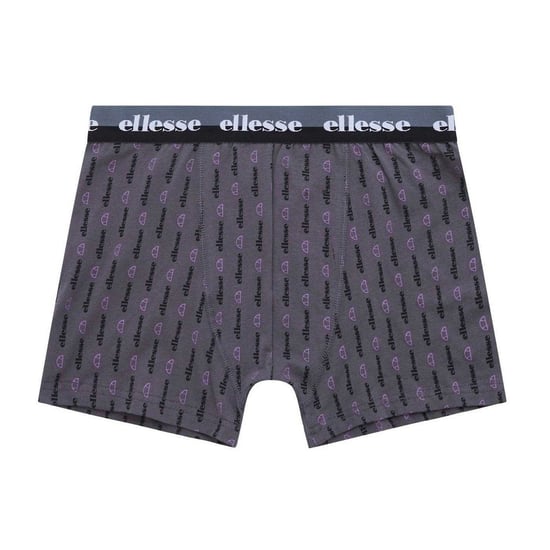 Ellesse Heren Muxel788 Boxershorts (Set van 3) (Grijs/Zwart/Paars) - Image 2