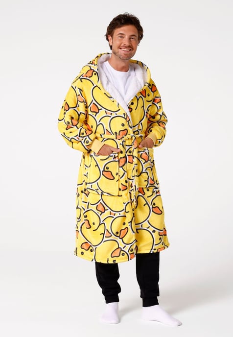 "Rubber Duck" Sherpa badjas - Image 4