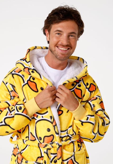 "Rubber Duck" Sherpa badjas - Image 5