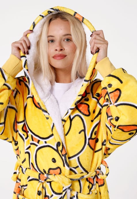 "Rubber Duck" Sherpa badjas - Image 6