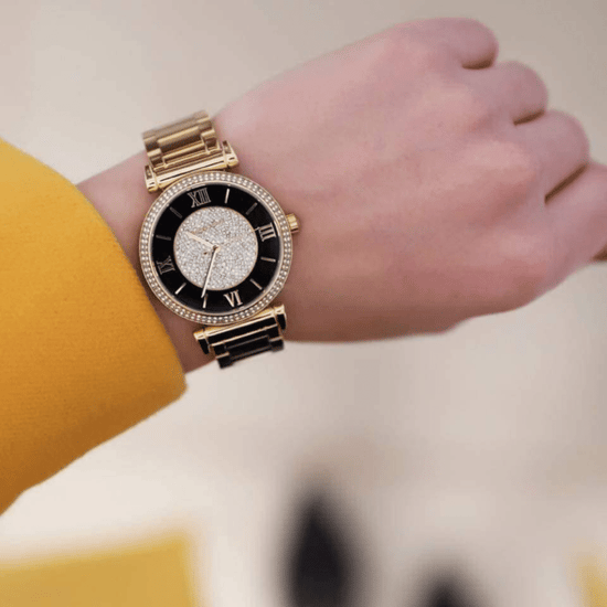 Michael Kors MK3338 Catlin Kristal Wijzerplaat Dameshorloge Goud - Image 6