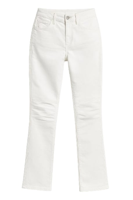 Slim-fit witte stretchbroek - Image 1