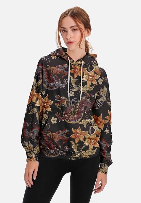 "Japan Dragon" Hoodie - Image 2