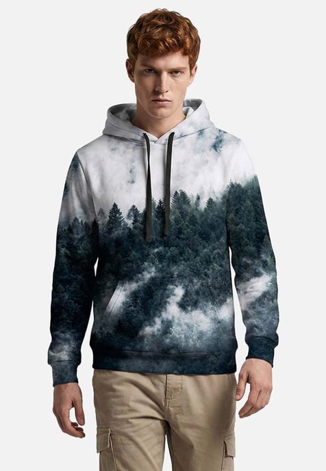 "Mighty Forest Grey" Hoodie - Image 2