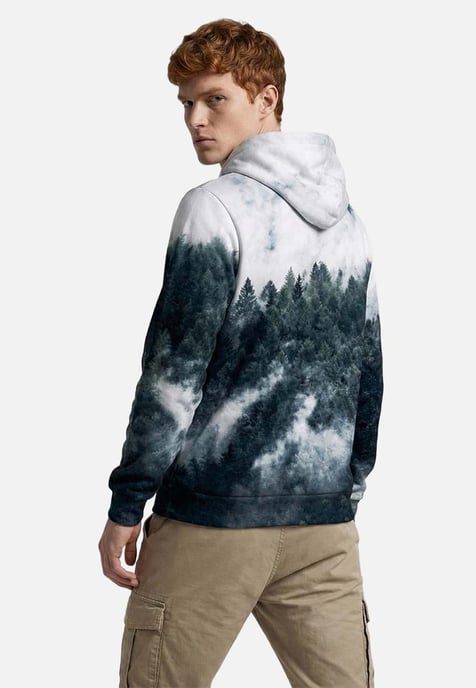"Mighty Forest Grey" Hoodie - Image 3