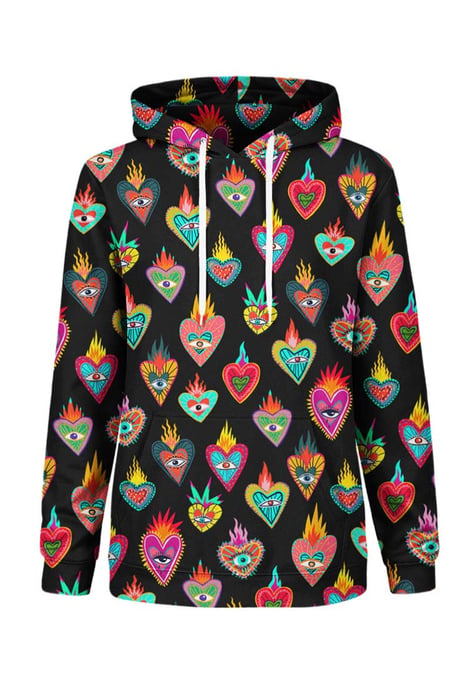 "Mexican Hearts" Hoodie - Image 1