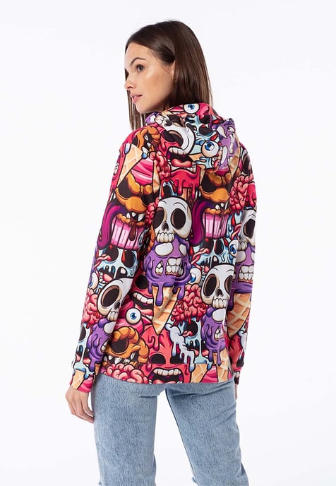 "Zombie Ice Cream" Hoodie - Image 3