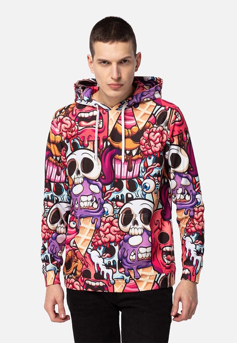 "Zombie Ice Cream" Hoodie - Image 4