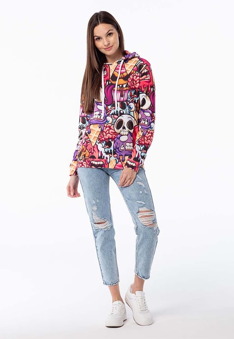 "Zombie Ice Cream" Hoodie - Image 5