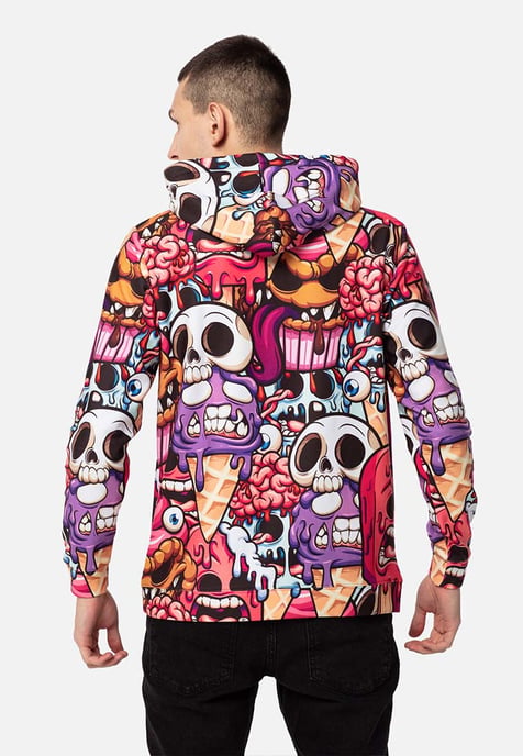 "Zombie Ice Cream" Hoodie - Image 6