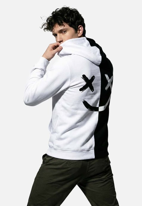 "BW Face" Hoodie - Image 4