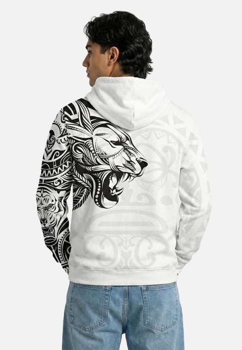 "Polynesian Lion" Hoodie - Image 3