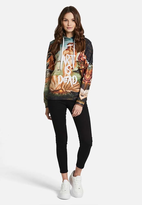 "Art is Dead" Hoodie - Image 5