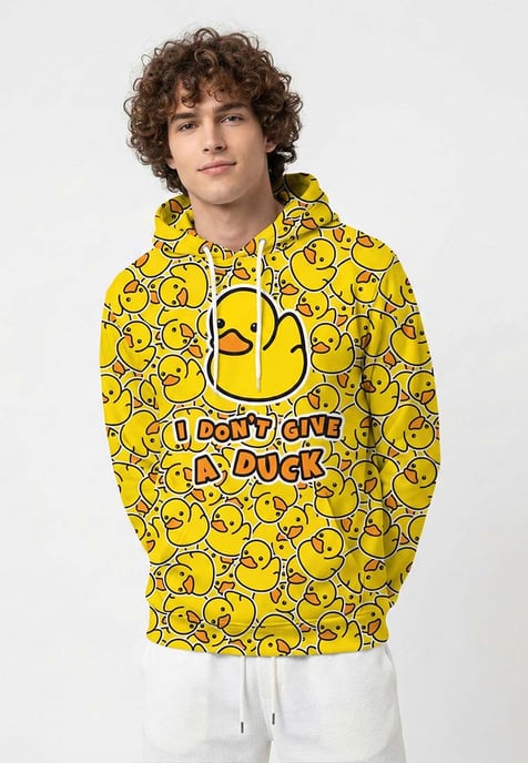 "I Don't Give a Duck" Hoodie - Image 3