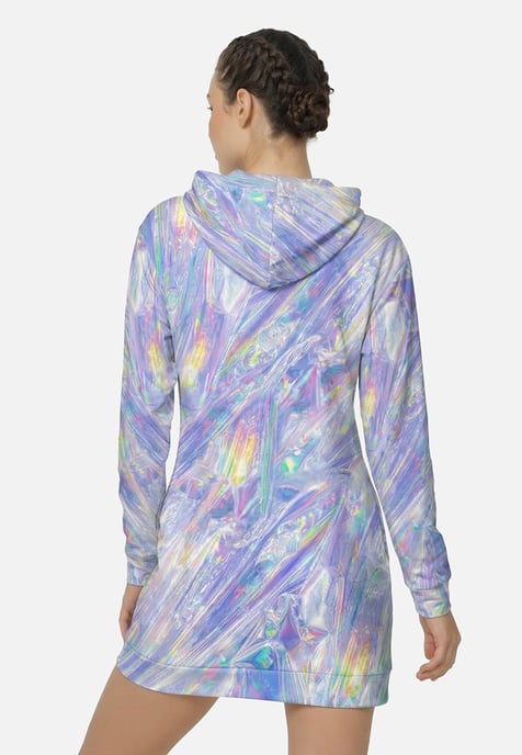 "Magic Foil" Oversize hoodiejurk - Image 3