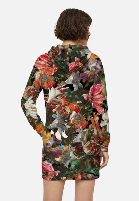 "Lucky People Club" Oversize hoodiejurk - Image 3