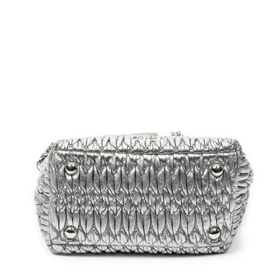Small Turn Lock Crystal Tote  Handtas - Image 6