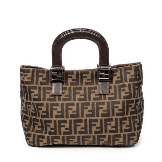 Small FF Open Tote Handtas - Image 1