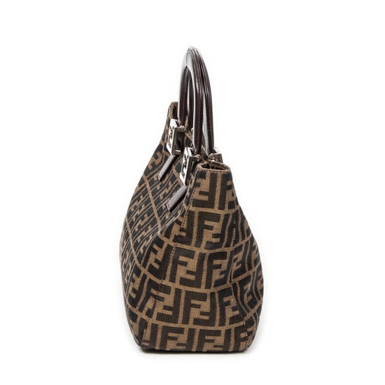 Small FF Open Tote Handtas - Image 4