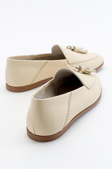 Mona Zacht Leren Kwast Loafer Dames - Image 3
