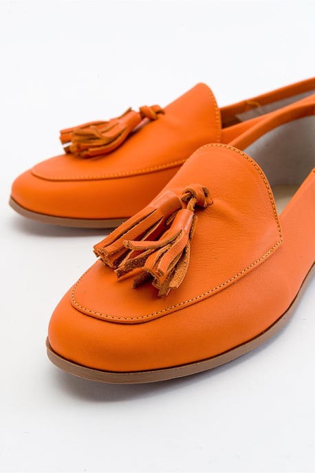 Mona Zacht Leren Kwast Loafer Dames - Image 2