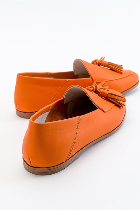 Mona Zacht Leren Kwast Loafer Dames - Image 4