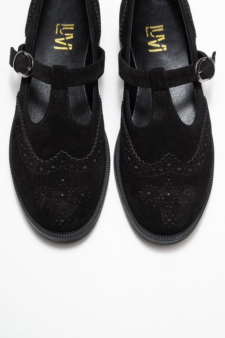 Janney Leren Band Loafers - Image 3