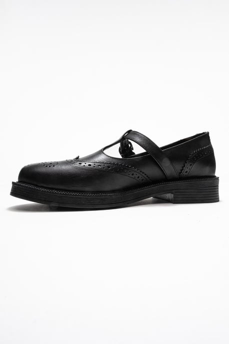 Janney Leren Band Loafers - Image 4