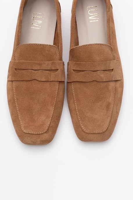 Morne Leren Loafers Dames - Image 3