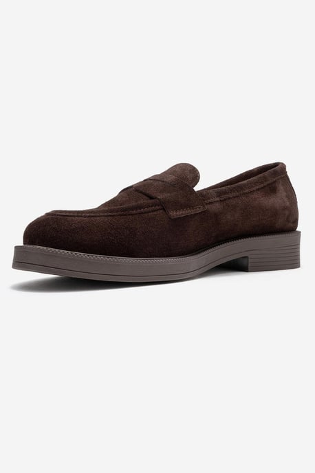 Bree Platform Penny Leren Loafer - Image 4