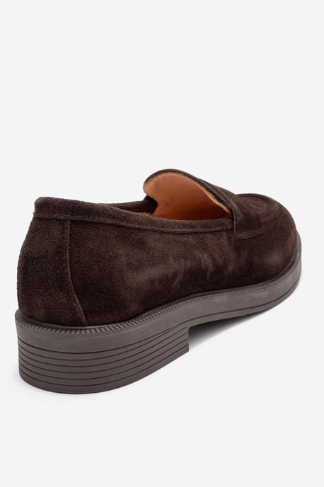 Bree Platform Penny Leren Loafer - Image 5