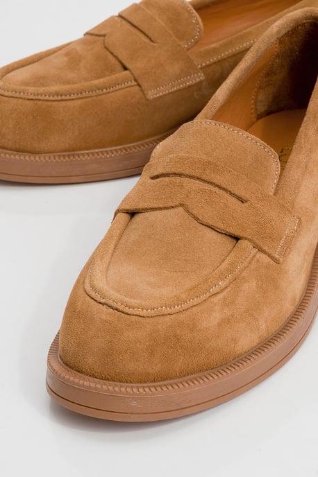 Bree Platform Penny Leren Loafer - Image 3