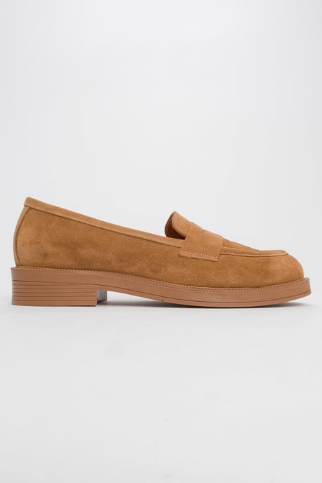 Bree Platform Penny Leren Loafer - Image 4
