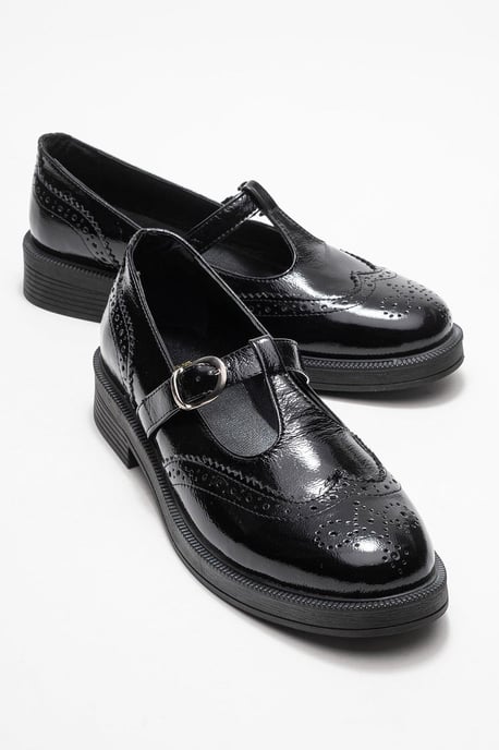 Janney Leren Band Loafers - Image 2
