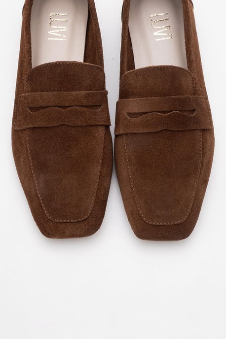 Morne Leren Loafers Dames - Image 3