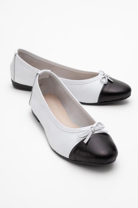 Rayne Cap Teen Leren Ballerina's Dames - Image 1