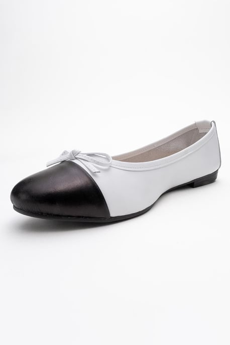 Rayne Cap Teen Leren Ballerina's Dames - Image 3