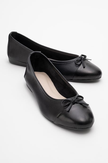 Rayne Cap Teen Leren Ballerina's Dames - Image 1