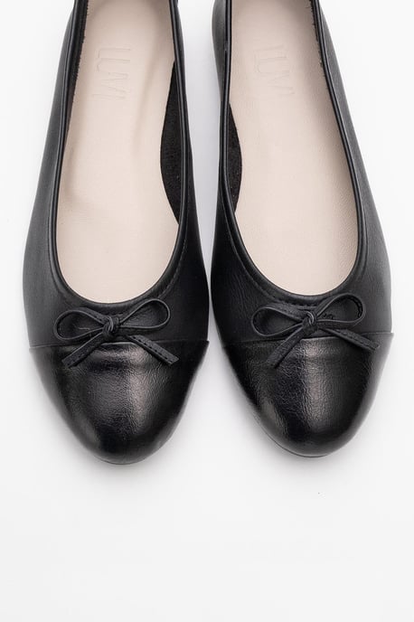 Rayne Cap Teen Leren Ballerina's Dames - Image 4
