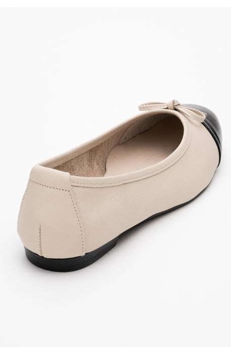 Rayne Cap Teen Leren Ballerina's Dames - Image 3