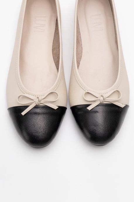 Rayne Cap Teen Leren Ballerina's Dames - Image 4