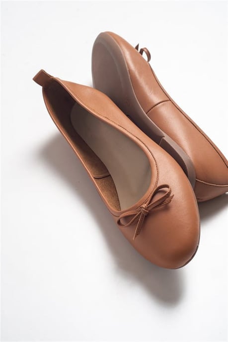 Florence Leren Ballerina's - Image 3