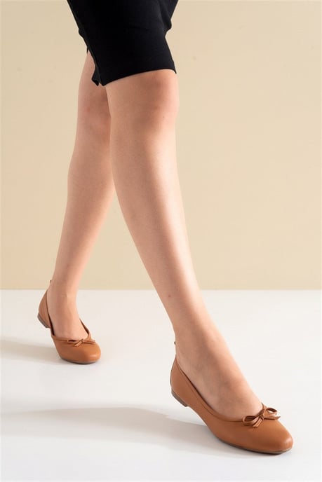 Florence Leren Ballerina's - Image 4