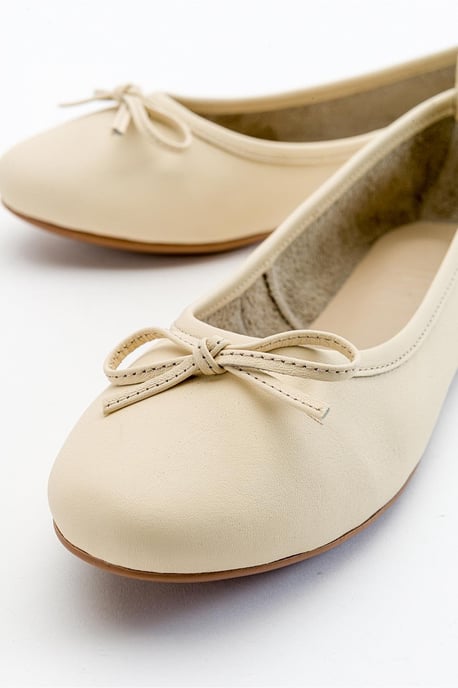 Florence Leren Ballerina's - Image 3
