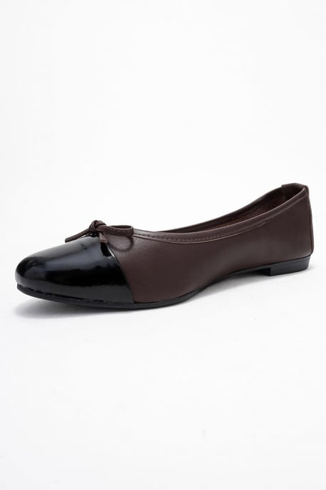 Rayne Cap Teen Leren Ballerina's Dames - Image 4