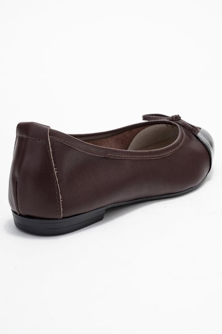 Rayne Cap Teen Leren Ballerina's Dames - Image 5