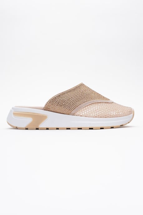 GLEA Mesh Strass Mules Dames - Image 2
