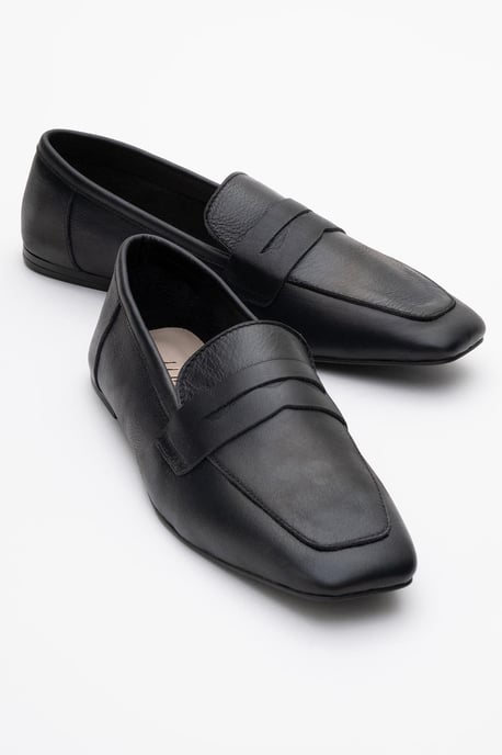 Morne Leren Loafers Dames - Image 2