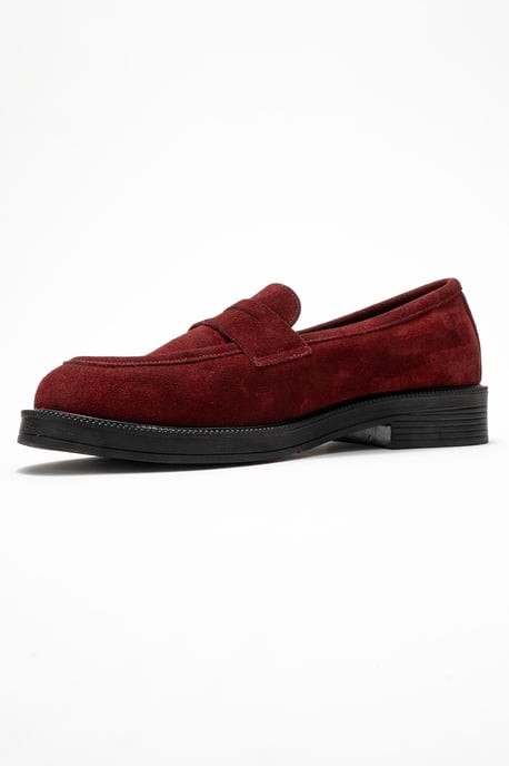 Bree Platform Penny Leren Loafer - Image 4