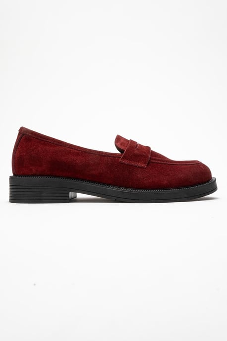 Bree Platform Penny Leren Loafer - Image 6